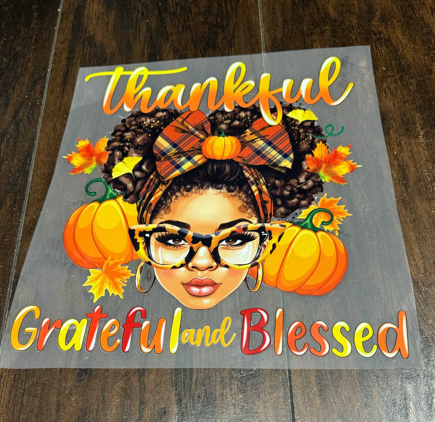 Thankful DTF Transfer