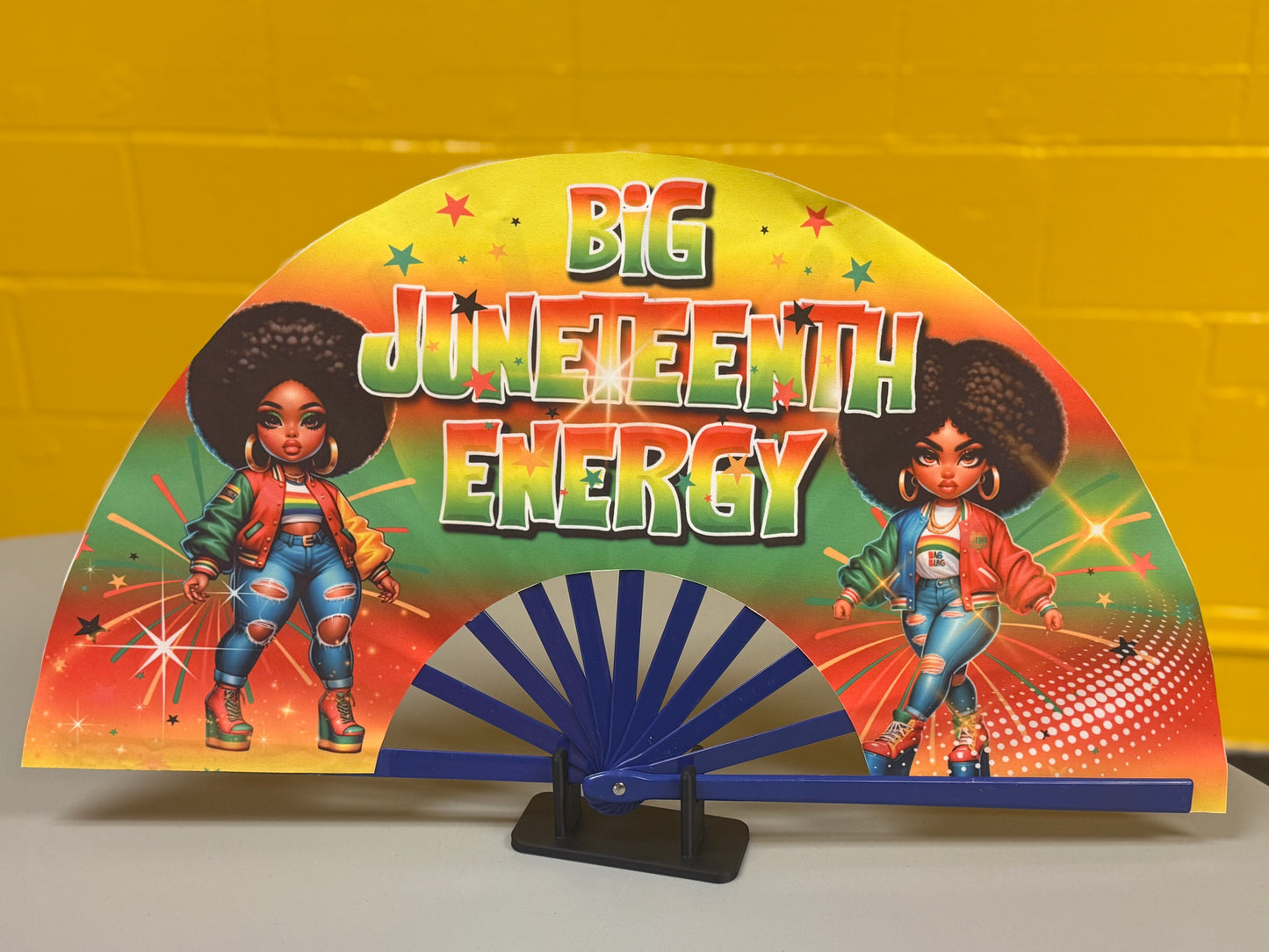 Personalized Clacker Fan