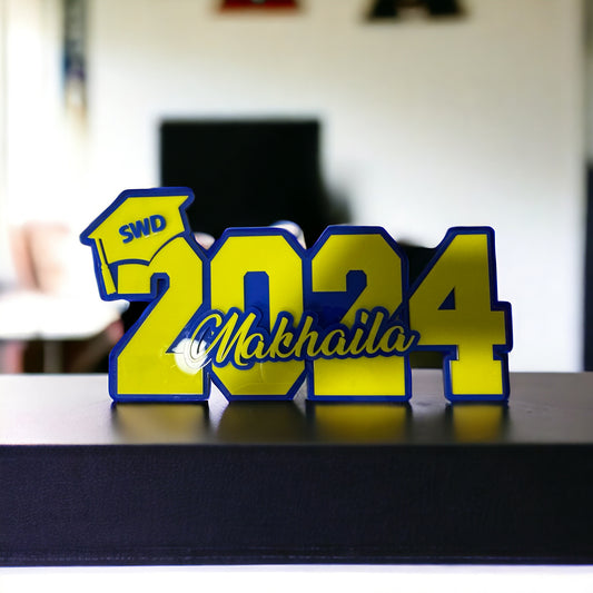 Personalized Acrylic Grad Sign Personalized Acrylic Grad Sign