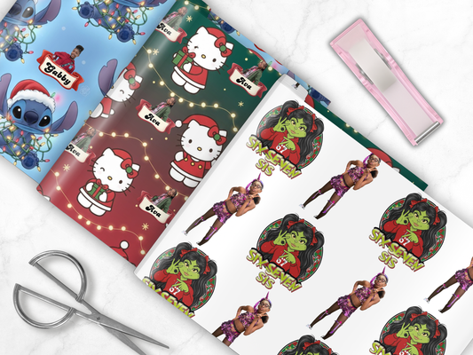 Custom Gift Wrapping Paper