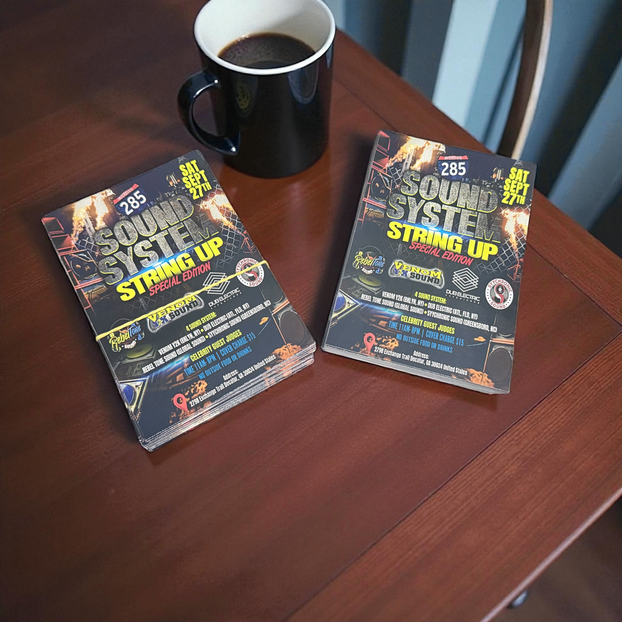 Flyers and posters
