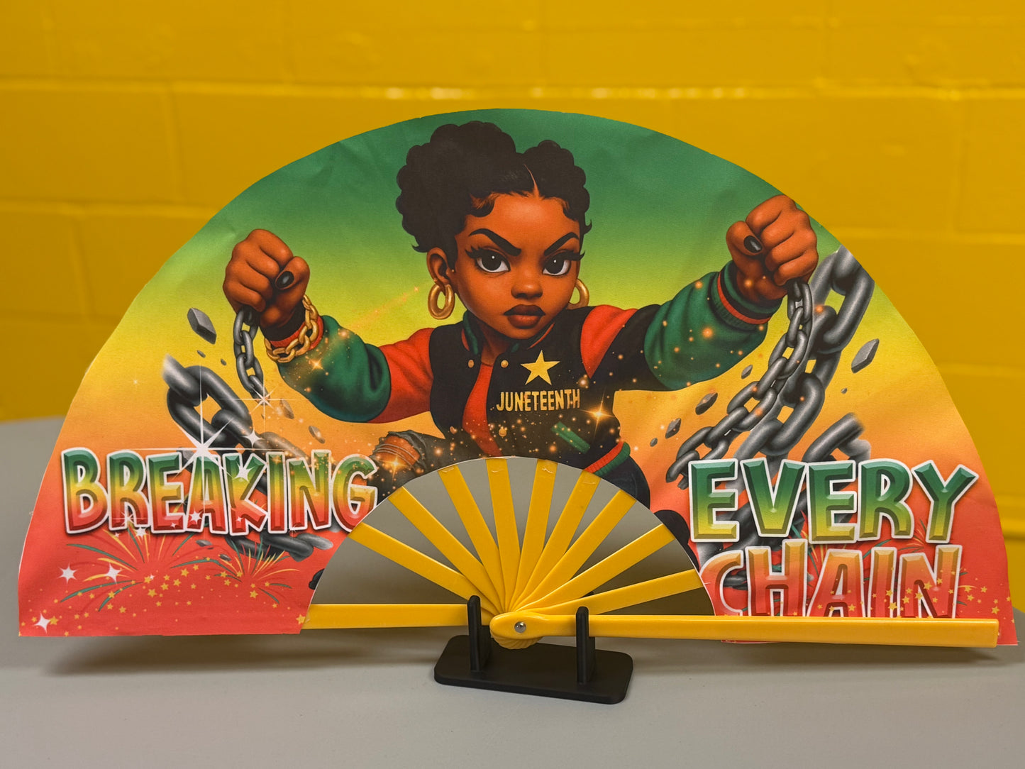 Personalized Clacker Fan