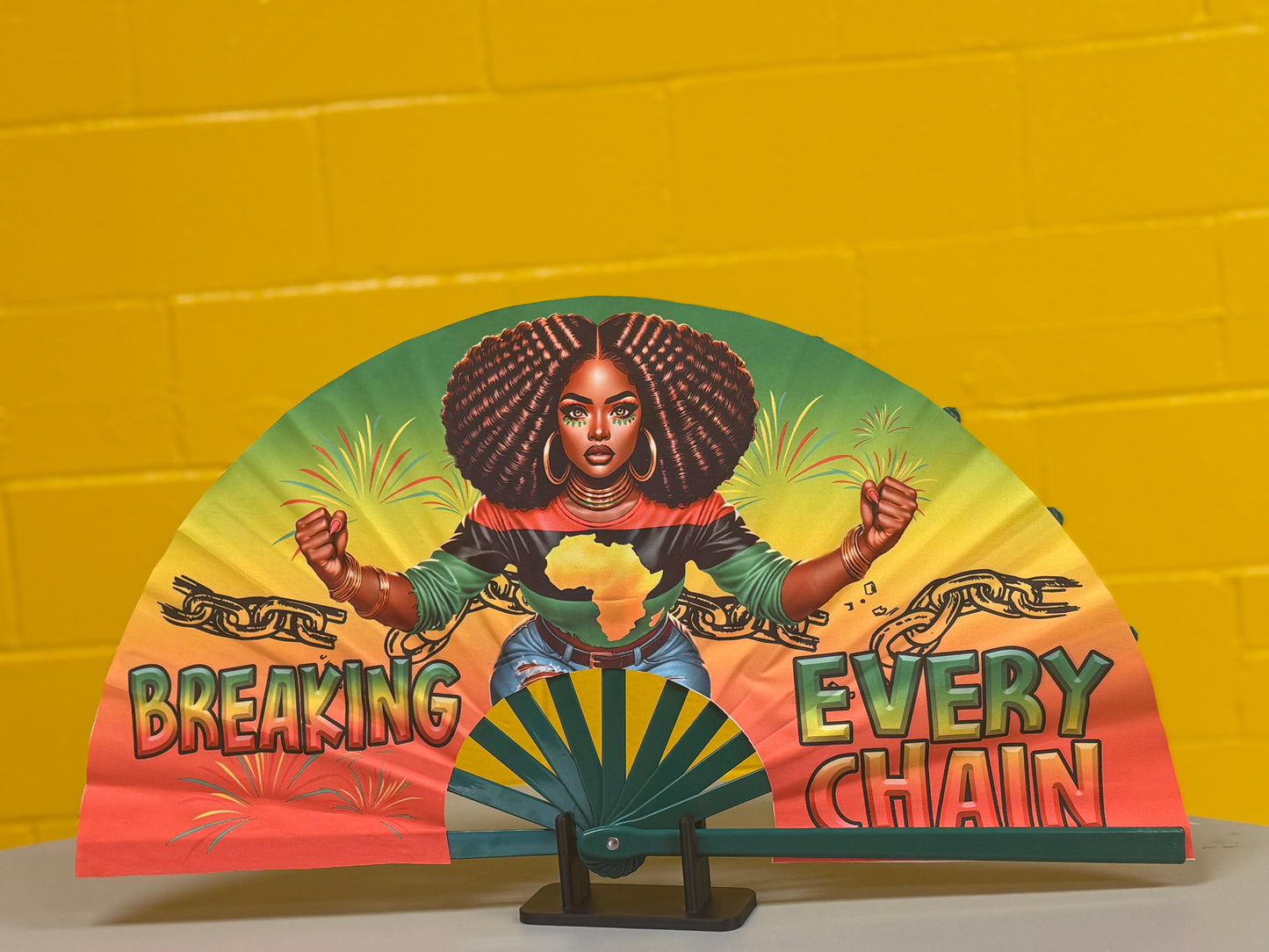 Personalized Clacker Fan