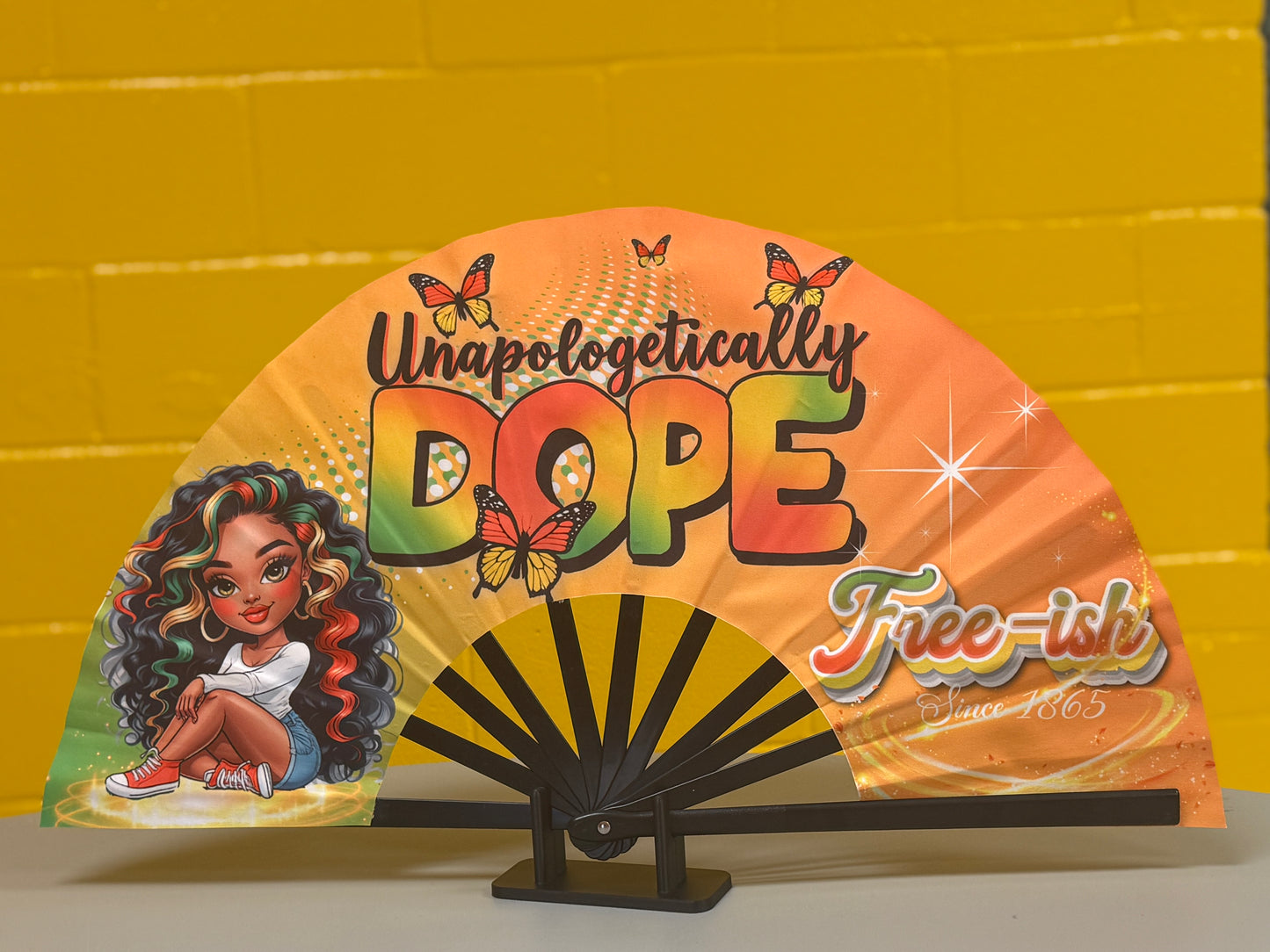 Personalized Clacker Fan