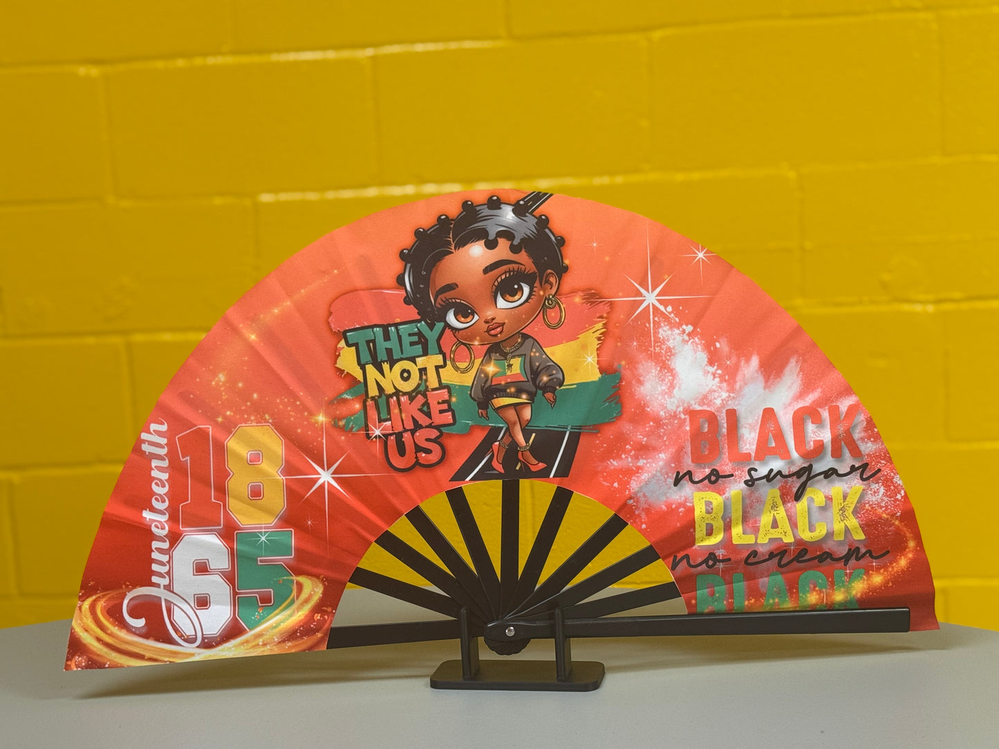 Personalized Clacker Fan