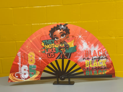 Personalized Clacker Fan