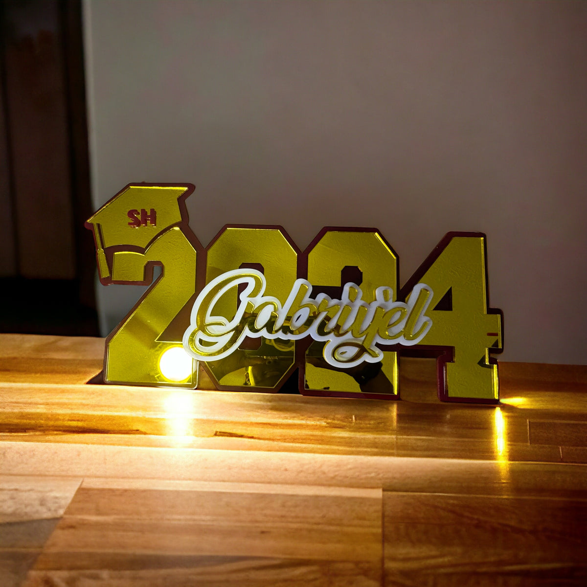 Personalized Acrylic Grad Sign
