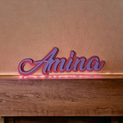 Personalized Acrylic Name Plate