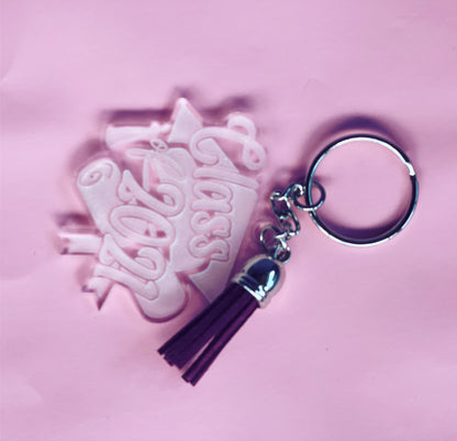 Laser key chain