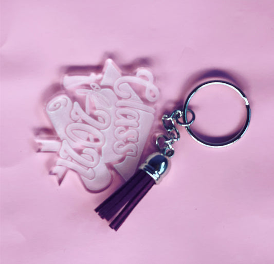 Laser key chain