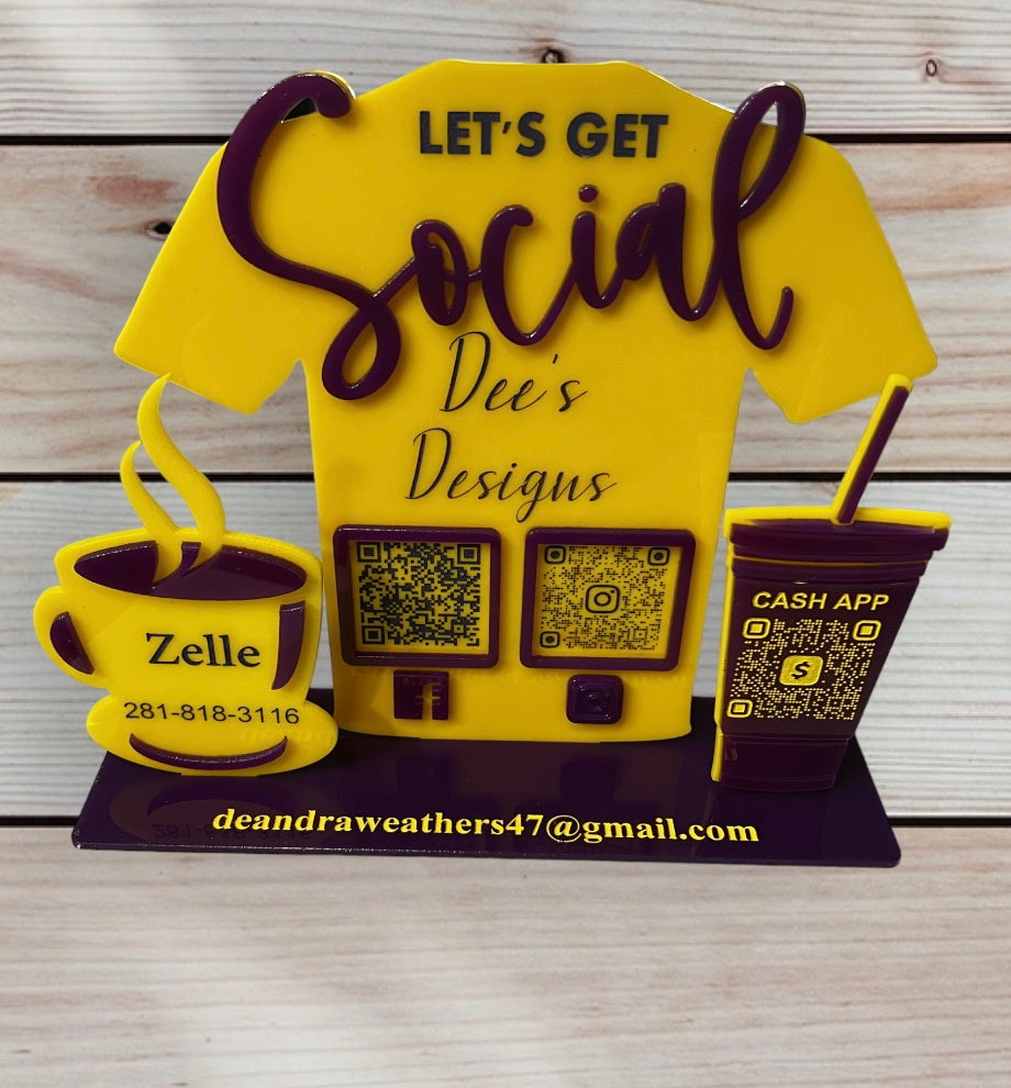 Custom QR Sign